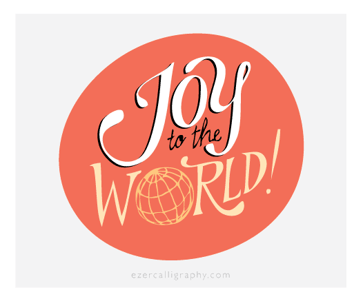 Joy to the world!