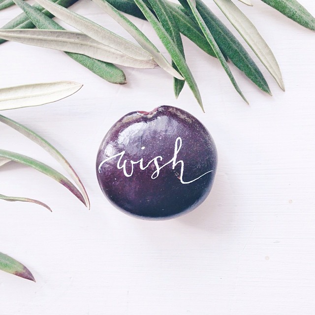 calligraphy wish seed | Ezer Calligraphy